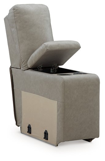 Narwhal Place Reclining Sectional with Storage Console - FAMSA Furniture (TX)