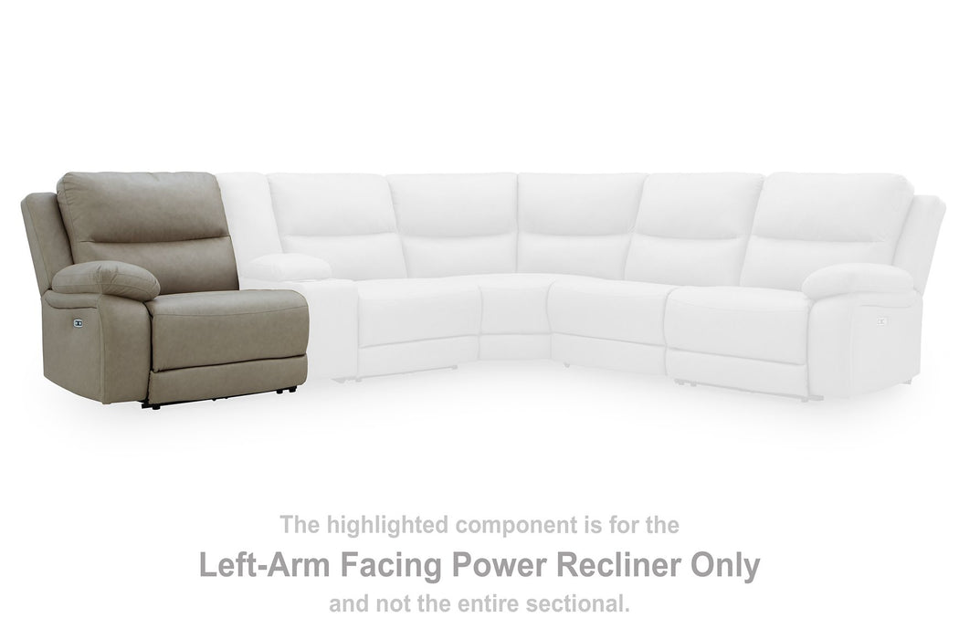 Narwhal Place Reclining Sectional with Storage Console - FAMSA Furniture (TX)