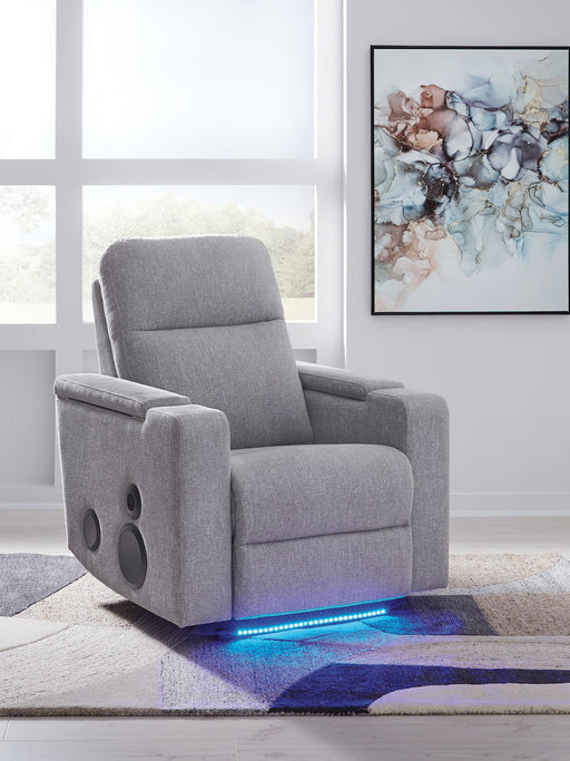 Pineland Power Glider Recliner with Audio System - FAMSA Furniture (TX)