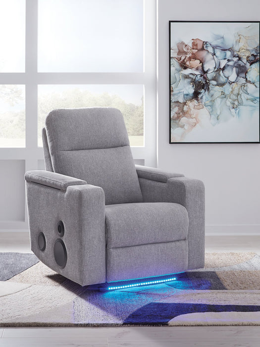Pineland Power Glider Recliner with Audio System - FAMSA Furniture (TX)