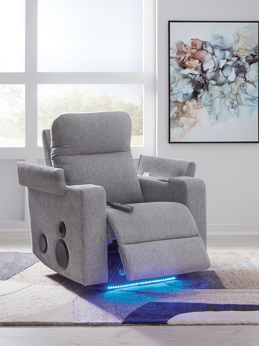 Pineland Power Glider Recliner with Audio System - FAMSA Furniture (TX)