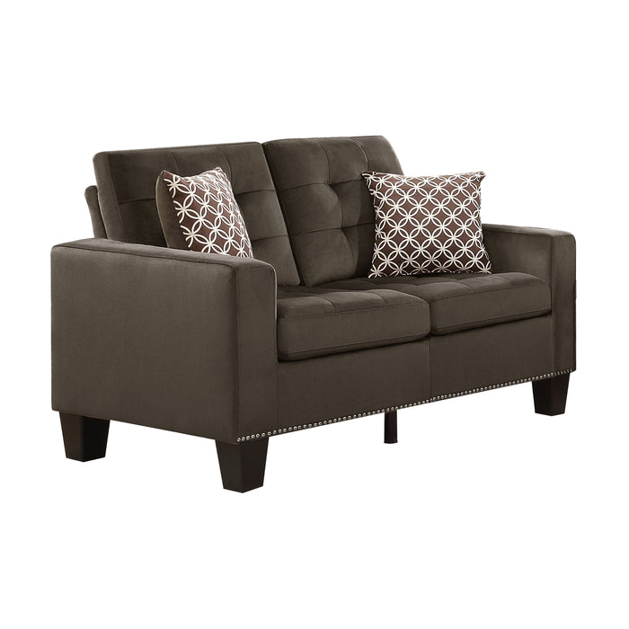 Lantana Loveseat in Brown - 9957CH-2 - FAMSA Furniture (TX)