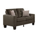Lantana Loveseat in Brown - 9957CH-2 - FAMSA Furniture (TX)