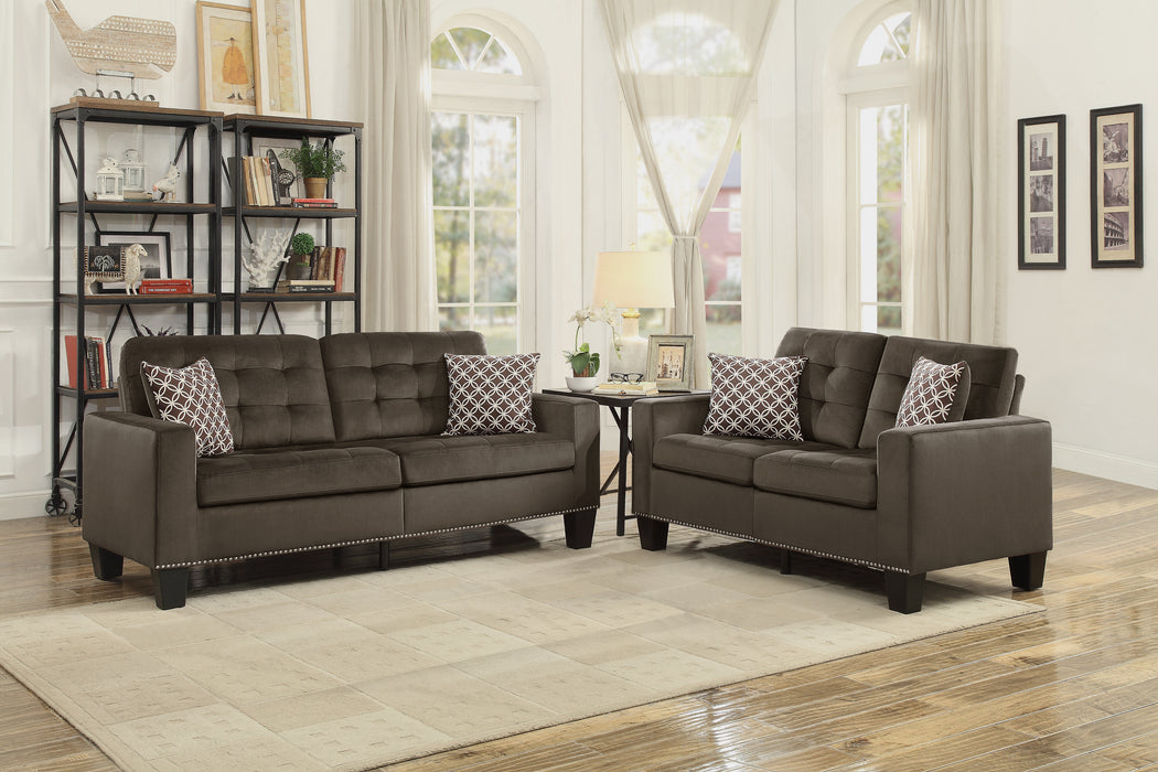 Lantana Sofa in Brown - 9957CH-3 - FAMSA Furniture (TX)