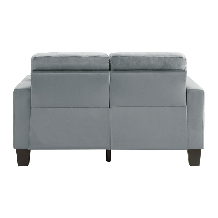 Lantana Loveseat in Gray - 9957GY-2 - FAMSA Furniture (TX)