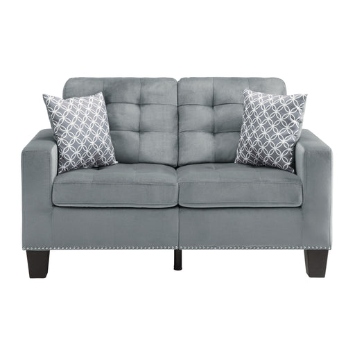 Lantana Loveseat in Gray - 9957GY-2 - FAMSA Furniture (TX)