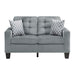 Lantana Loveseat in Gray - 9957GY-2 - FAMSA Furniture (TX)