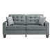 Lantana Sofa in Gray - 9957GY-3 - FAMSA Furniture (TX)