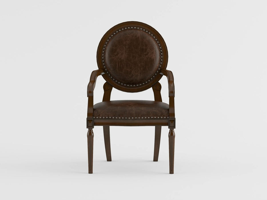 Aldermont Desk Chair in Brown - 4524DBR - FAMSA Furniture (TX)