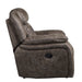 Madrona Hill Glider Reclining Chair in Brown - 9989DB-1 - FAMSA Furniture (TX)
