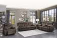 Madrona Hill Glider Reclining Chair in Brown - 9989DB-1 - FAMSA Furniture (TX)