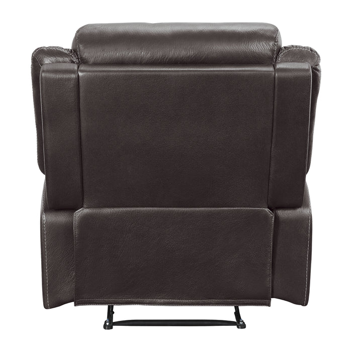 Yerba Lay Flat Reclining Chair in Brown - 9990DB-1 - FAMSA Furniture (TX)