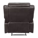 Yerba Lay Flat Reclining Chair in Brown - 9990DB-1 - FAMSA Furniture (TX)