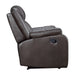 Yerba Lay Flat Reclining Chair in Brown - 9990DB-1 - FAMSA Furniture (TX)