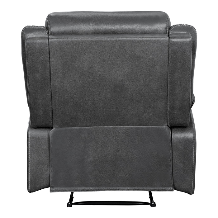 Yerba Lay Flat Reclining Chair in Gray - 9990GY-1 - FAMSA Furniture (TX)