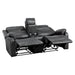 Yerba Double Lay Flat Reclining Loveseat with Center Console in Gray - 9990GY-2 - FAMSA Furniture (TX)