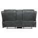 Yerba Double Lay Flat Reclining Loveseat with Center Console in Gray - 9990GY-2 - FAMSA Furniture (TX)