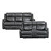 Yerba 2pc Set: Sofa, Love in Gray - 9990GY*2 - FAMSA Furniture (TX)