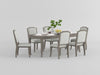 Garner Side Chair in Gray/Brown - 5827S - FAMSA Furniture (TX)