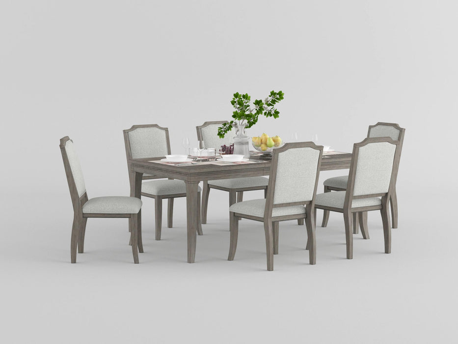 Garner Side Chair in Gray/Brown - 5827S - FAMSA Furniture (TX)