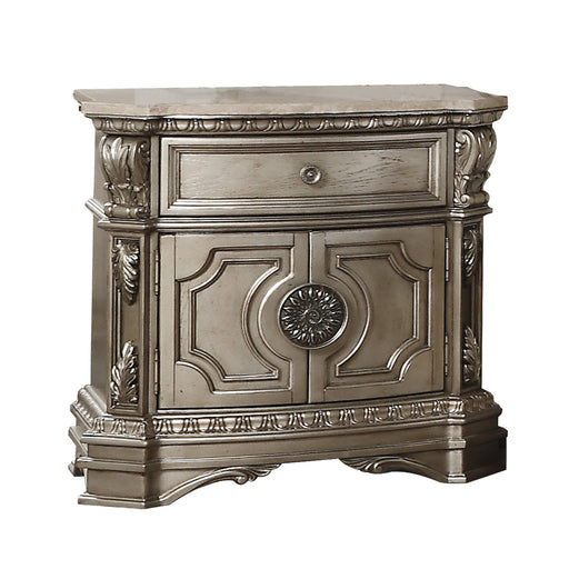 Northville Nightstand w/Natrual Marble Top - Image 2