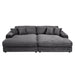 Hilde Sectional Sofa w/4 Pillows - Image 11