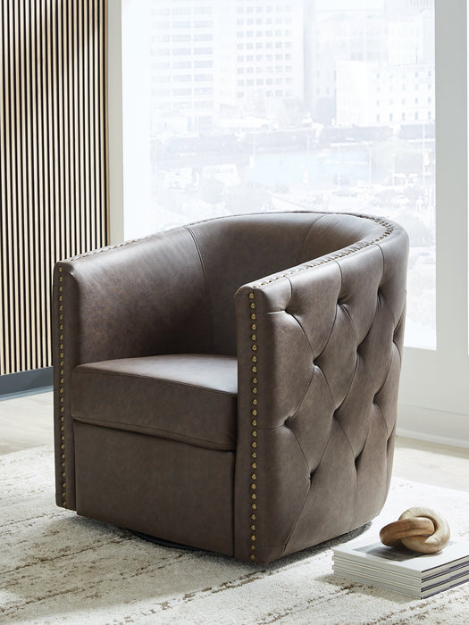Brentlow Swivel Accent Chair - FAMSA Furniture (TX)
