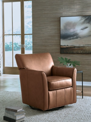 Braydunn Swivel Glider Accent Chair - FAMSA Furniture (TX)