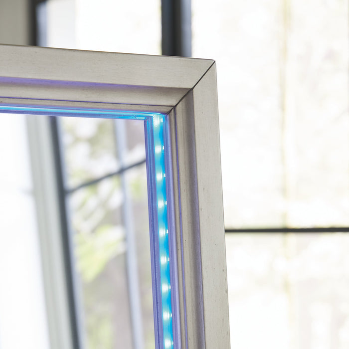 Evesen Floor Standing Mirror/Storage - FAMSA Furniture (TX)