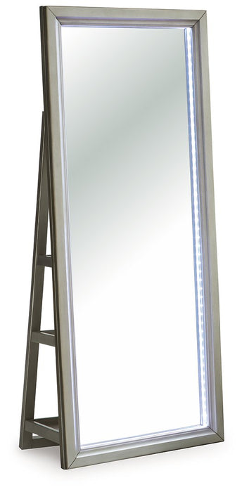 Evesen Floor Standing Mirror/Storage - FAMSA Furniture (TX)
