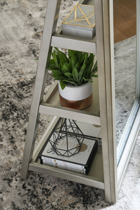 Evesen Floor Standing Mirror/Storage - FAMSA Furniture (TX)