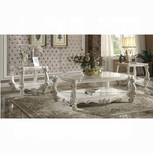 Versailles Bone White Coffee Table - FAMSA Furniture (TX)