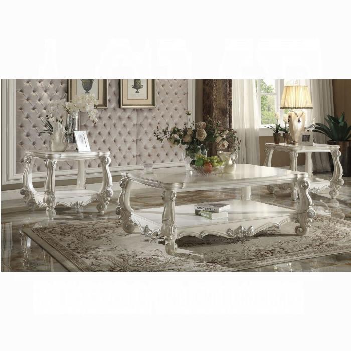 Versailles Bone White Coffee Table - FAMSA Furniture (TX)