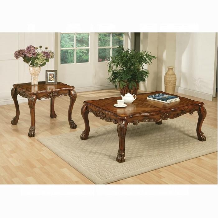 Dresden Cherry Oak Coffee Table - FAMSA Furniture (TX)