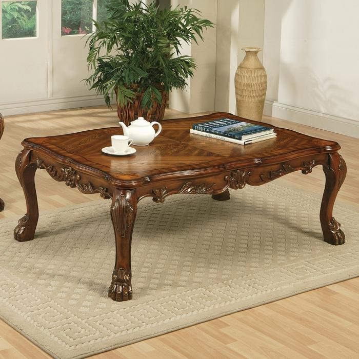 Dresden Cherry Oak Coffee Table - FAMSA Furniture (TX)