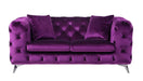 Acme Furniture Atronia Loveseat in Purple 54906 - FAMSA Furniture (TX)