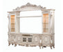 Acme Furniture Gorsedd Entertainment Center in Antique White 91440 - FAMSA Furniture (TX)
