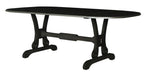 Acme Furniture House Beatrice Dining Table in Charcoal 68810 - FAMSA Furniture (TX)