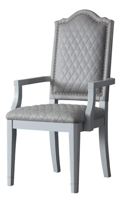 Acme Furniture House Marchese Arm Chair in Pearl Gray (Set of 2) 68863 - FAMSA Furniture (TX)