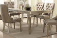 Acme Furniture Kacela Dining Table in Mirror and Champagne 72155 - FAMSA Furniture (TX)
