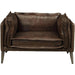 Acme Furniture Porchester Chair in Distress Chocolate 52482 - FAMSA Furniture (TX)