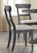 Acme Furniture Wallace Side Chair in Light Brown and Weathered Gray (Set of 2) 74642 - FAMSA Furniture (TX)