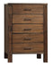 Acme Merrilee 5-Drawer Chest in Oak 21686 - FAMSA Furniture (TX)