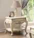Acme Ragenardus End Table in Antique White 86022 - FAMSA Furniture (TX)