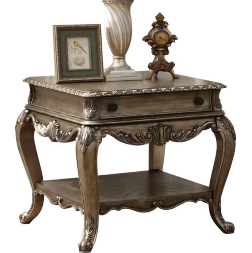 Acme Ragenardus End Table in Vintage Oak 86032 - FAMSA Furniture (TX)