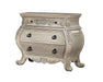 Acme Ragenardus Nightstand in Antique White 27013 - FAMSA Furniture (TX)