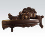 Acme Vendome Chaise in Cherry 96491 - FAMSA Furniture (TX)