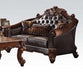 Acme Vendome Loveseat in Cherry 53131 - FAMSA Furniture (TX)