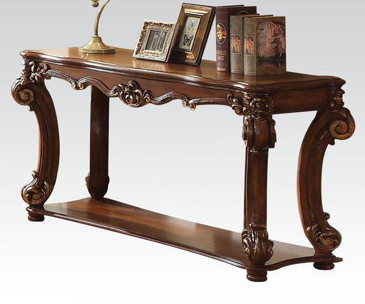 Acme Vendome Sofa Table in Cherry 82004 - FAMSA Furniture (TX)
