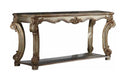 Acme Vendome Sofa Table in Gold Patina 83002 - FAMSA Furniture (TX)